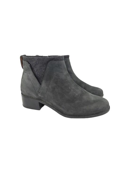 Vionic Shoes - Vionic Joslyn black suede booties US 8 Weather Resistant wool-blend Ankle Boots